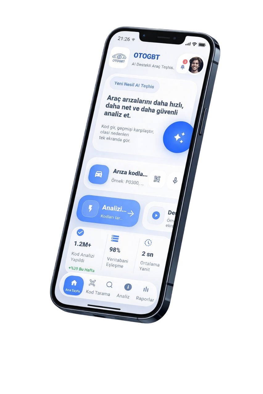 OTOGBT uygulama görüntüsü